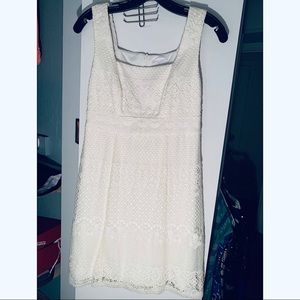 Decode 1.8 ivory lace dress
